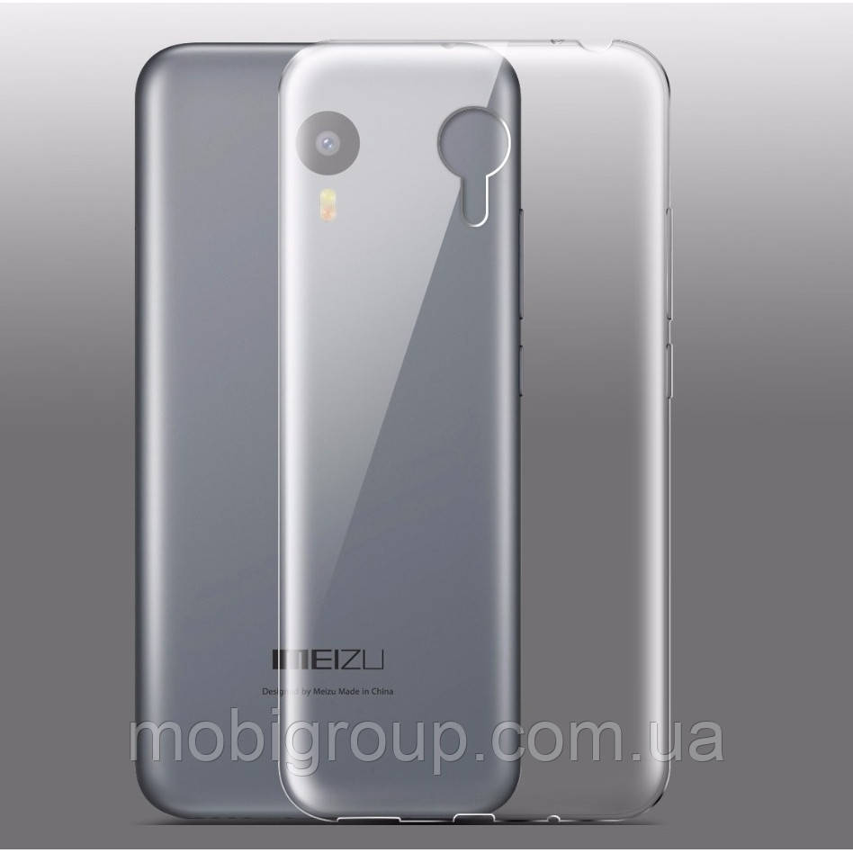 Чохол силіконовий прозорий для Meizu M2 Note, 0.5 mm