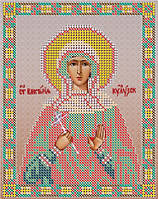 Схема для вышивания бисером именной иконы Св. Мч. Виктория