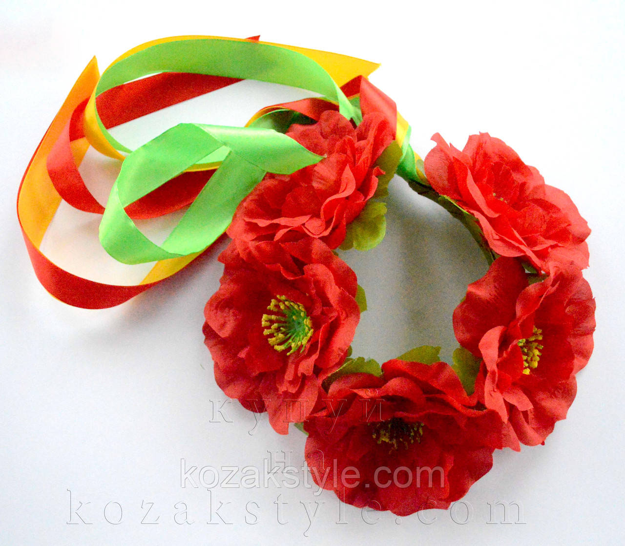 Віночок "Великі маки" (короною)