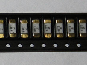 Запобіжник SMD 1808;  125V - 3,15A