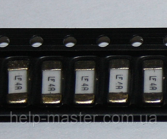 Запобіжник SMD 1808;  125V - 4A, фото 1