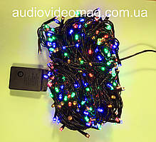 Новорічна гірлянда - 400 світлодіодів, 4 кольори, 8 режимів світіння