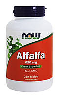 Альфальфа / Люцерна / NOW - Alfalfa 650mg (250 tabs)