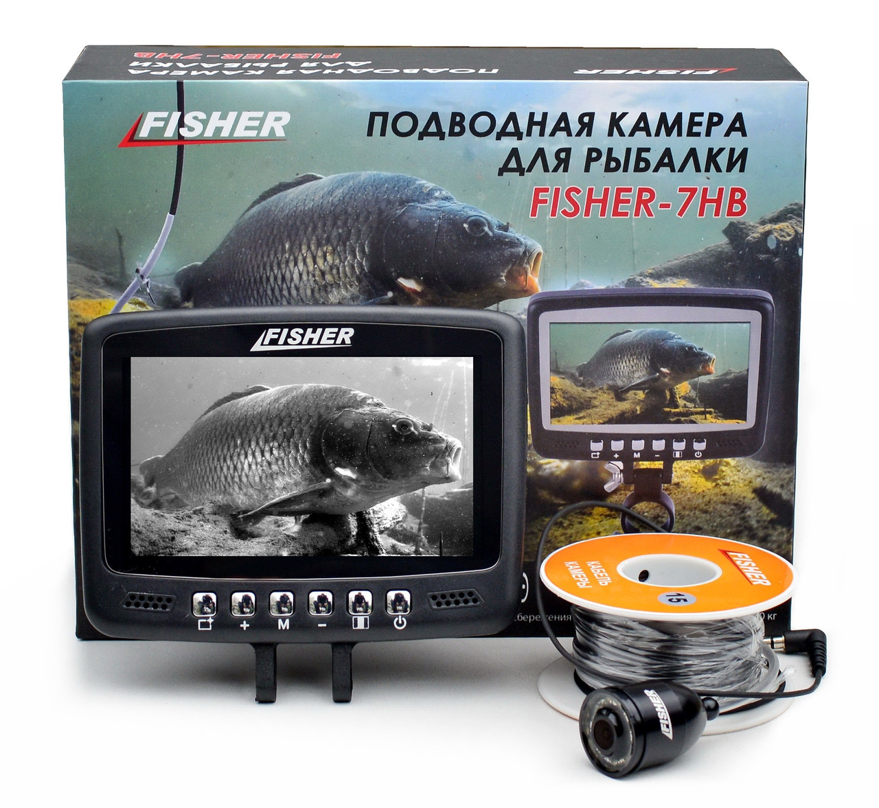 Підводна відеокамера Fisher CR110-7HB кабель 15 м