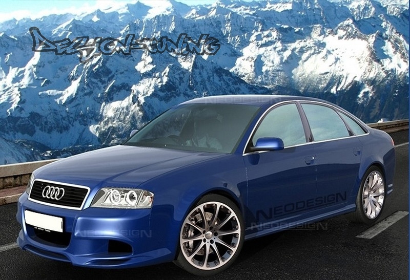 НАКЛАДКИ НА ПОРОГИ AUDI A6 (С5), фото 1