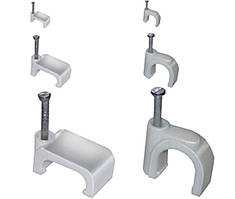 Скоби пластикові