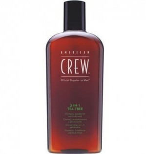 American Crew Tea Tree 3-in-1 Засіб для догляду за волоссям і тілом на основі чайного дерева 3-в-1 
