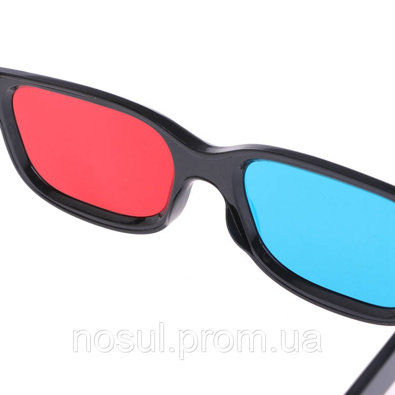 3D стерео очки (анаглифные) профессиональной серии пластик 3Д - фото 5 - id-p613745602