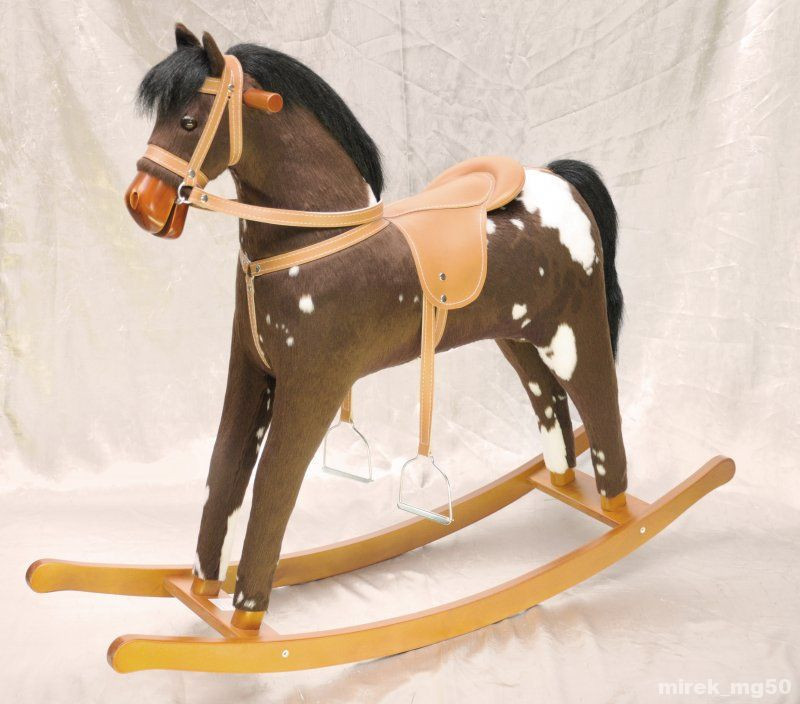 ЛОШАДЬ-КАЧАЛКА Коричнева, фото 1