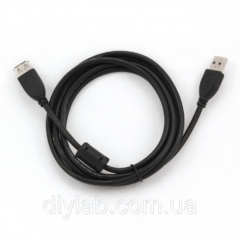 Подовжувач USB AMAF 1.8м з феритом