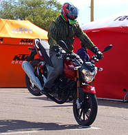 Geon Aero протестували мото-спортсмени.