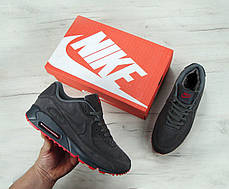 Зимові чоловічі кросівки Nike Air Max 90' VT Tweed "Grey", найк, айр макс. ТОП Репліка ААА класу., фото 2