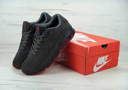 Зимові чоловічі кросівки Nike Air Max 90' VT Tweed "Grey", найк, айр макс. ТОП Репліка ААА класу., фото 2