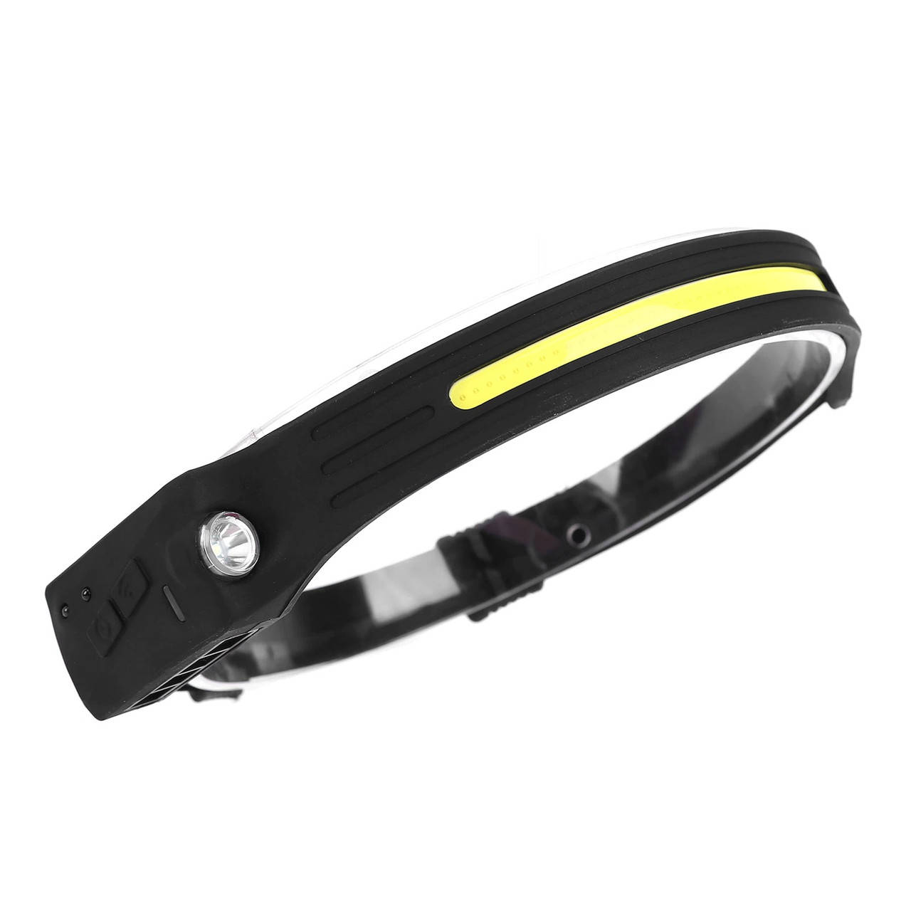 

Фонарь налобный BL G28 XPE+COB, Черный