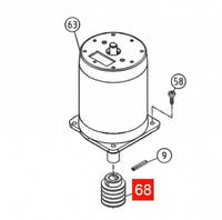 Червяк NICE ROBO1000/ROBUS1000 (PMD1194R04.4610)