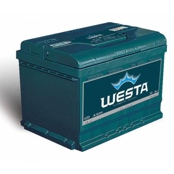 Акумулятор Westa 74 Ah (Веста 74 Ампер) для дизеля Газелі Волги