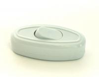 Вимикач для бра Атом білий 4 А 220 В