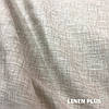 Сорочкова сіра меланжева лляна тканина, колір 44/33, фото 2