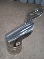 Флюгер для димоходу 130 мм із неіржавкої сталі. Флюгер неіржавкий на димохід