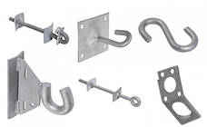 Кронштейни і гаки