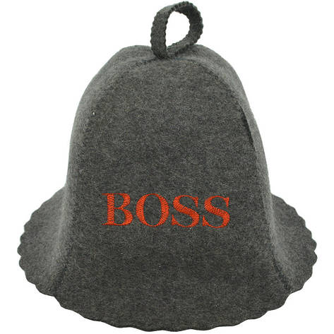 Шапка для бани "BOSS", фото 1