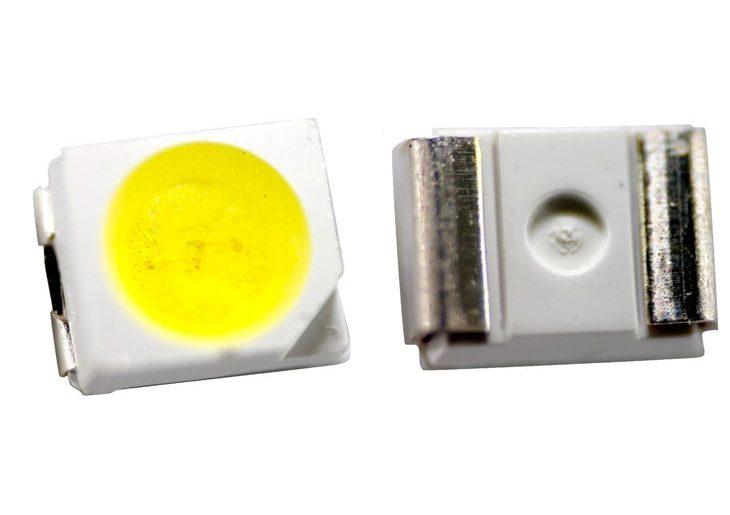Світлодіод SMD3528 0.5 W 3.3 V 130mA холодний білий світ