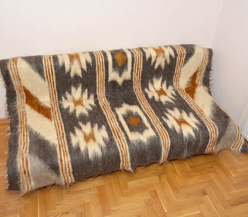 Карпатський плед 2,2х1,85 м, 12