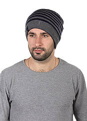 Шапка баф чоловіча двостороння синя 