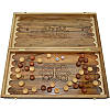 Шахи + Нарди + Шашки "Егіпет". 50х50 см. 3 в 1. Ручна робота, фото 7