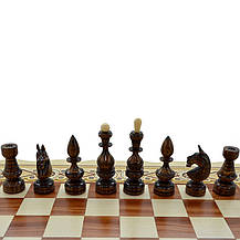 Дерев'яні, різьблені шахові фігури "Класичні" №2. Ручна робота, фото 3