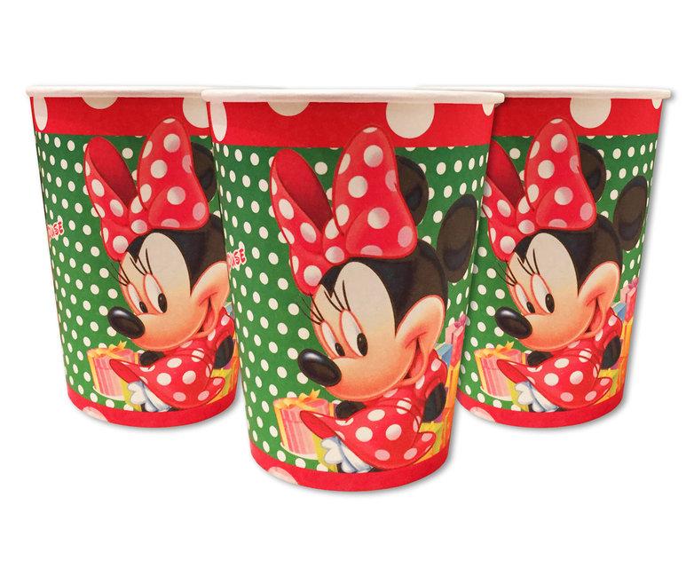 Склянки зелені для дитячого дня народження " Мінні Маус", фото 1