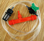 Інжектор 3/4 помаранчевою  трубкою