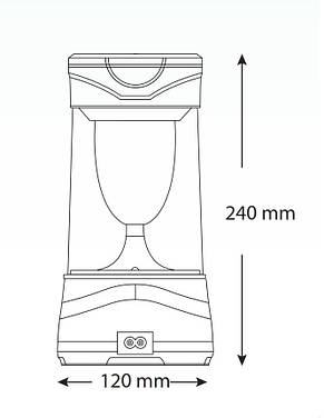 Аварійний світлодіодний світильник Horoz Electric ROMARIO 10Вт 360Лм 7000-9000К (084-022-0010-010), фото 2