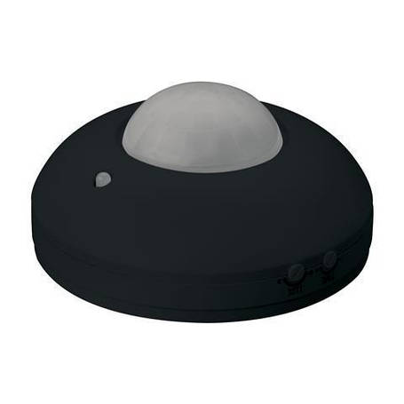 Датчик руху Horoz Electric FOCUS 360° чорний (088-001-0001-020), фото 1