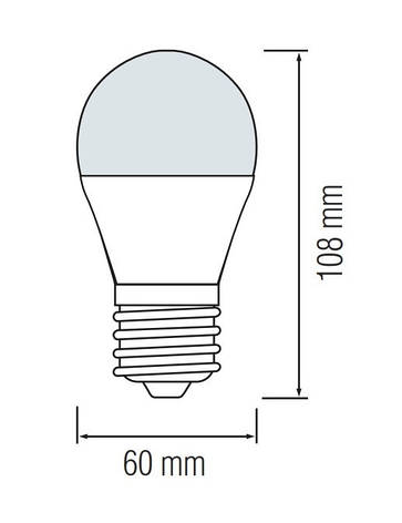 Світлодіодна LED лампа PREMIER-12-4K, фото 2