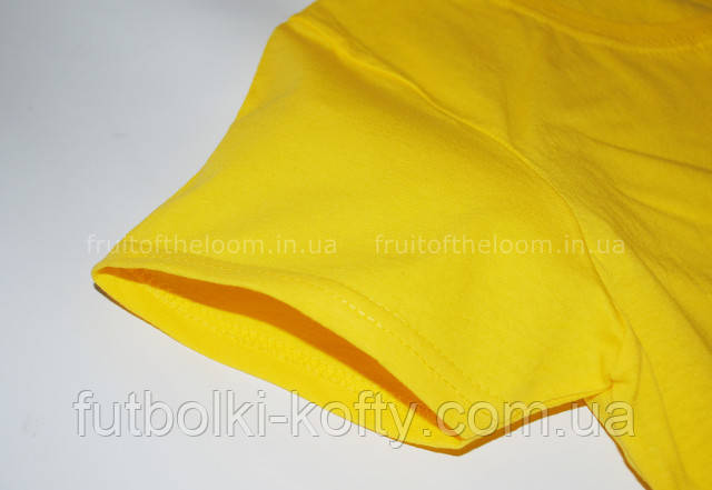 Яскраво-жовта жіноча легка футболка