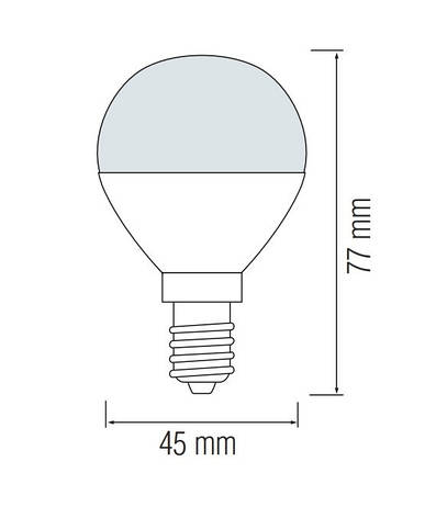 Светодиодная LED лампа шарик ELITE-6-3K, фото 2