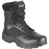 Ботинки берцы тактические на молнии Mil-Tec TACTICAL BOOT YKK черные, 12822102