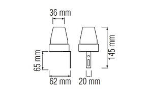 Сутінковий датчик Horoz Electric FLEX 10А IP44 (089-001-0002-010), фото 3