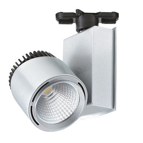Трековий світлодіодний світильник LED MADRID-23-SILVER
