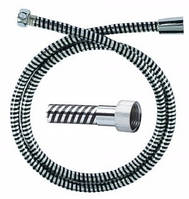 Шланг  душ  "LS" 150см  PVC Black, гладкий