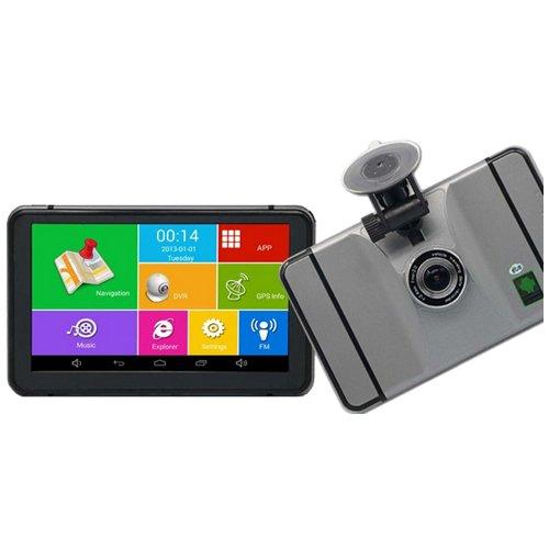 Android GPS навігатор-реєстратор 706DVR IPS 4 ядра+ 8gb+Wi-Fi+Bluetooth+AV+512ddr