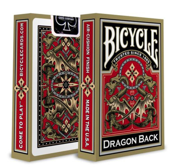 Карти Bicycle Dragon Back gold