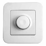 Світлорегулятор 600W Viko Rollina білий