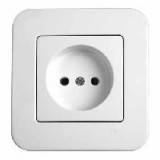 Розетка Viko Rollina (без заземлення) біла