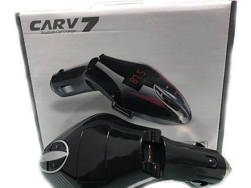ФМ FM трансмітер модулятор авто MP3 Bluetooth V7, фото 3