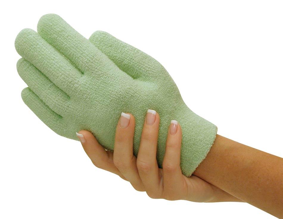 Gel Spa Gloves.(Гелеві зволожуючі рукавички) Зелені