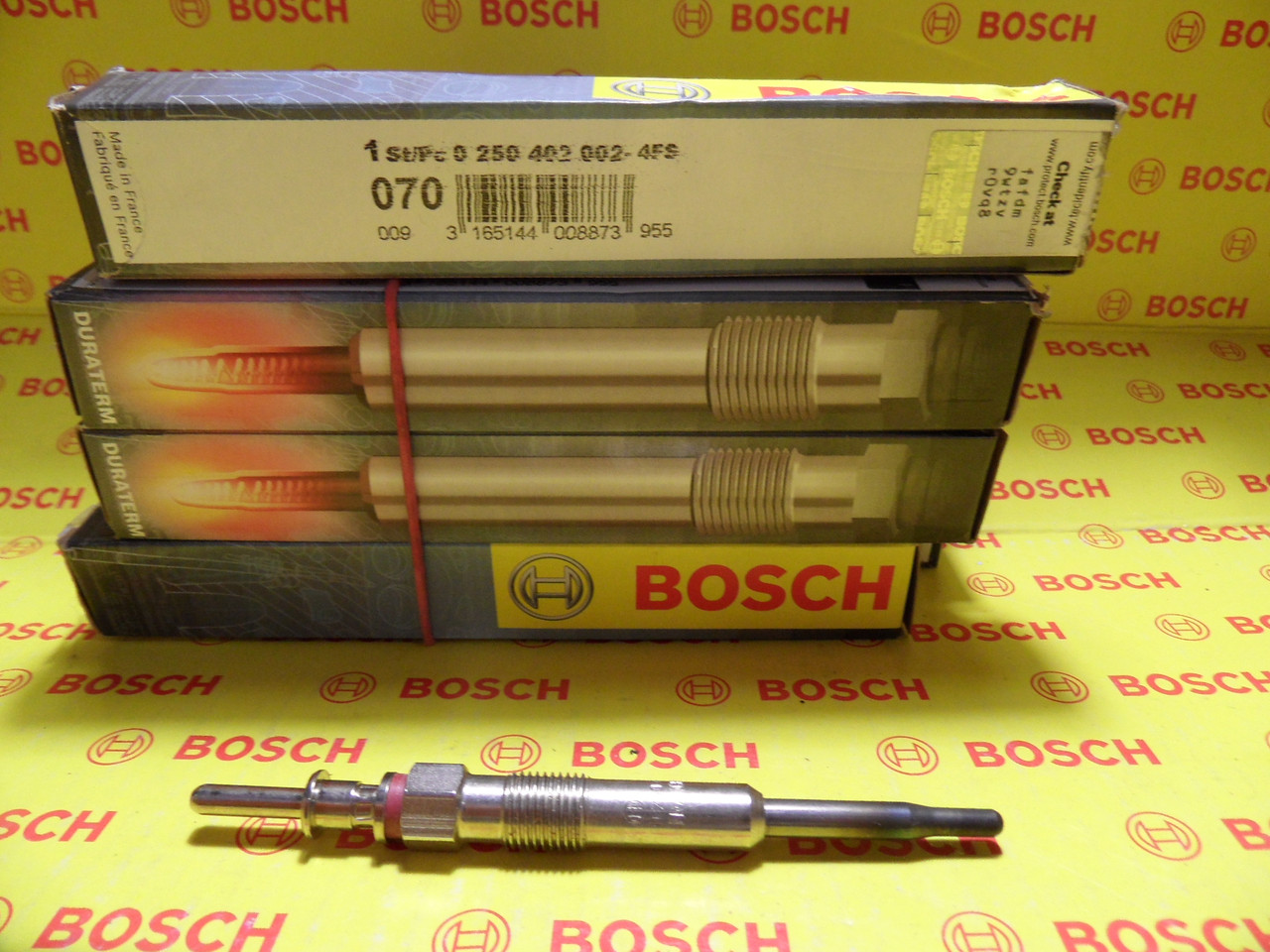 Свічки розжарювання Bosch, 0250402002, 0 250 402 002,