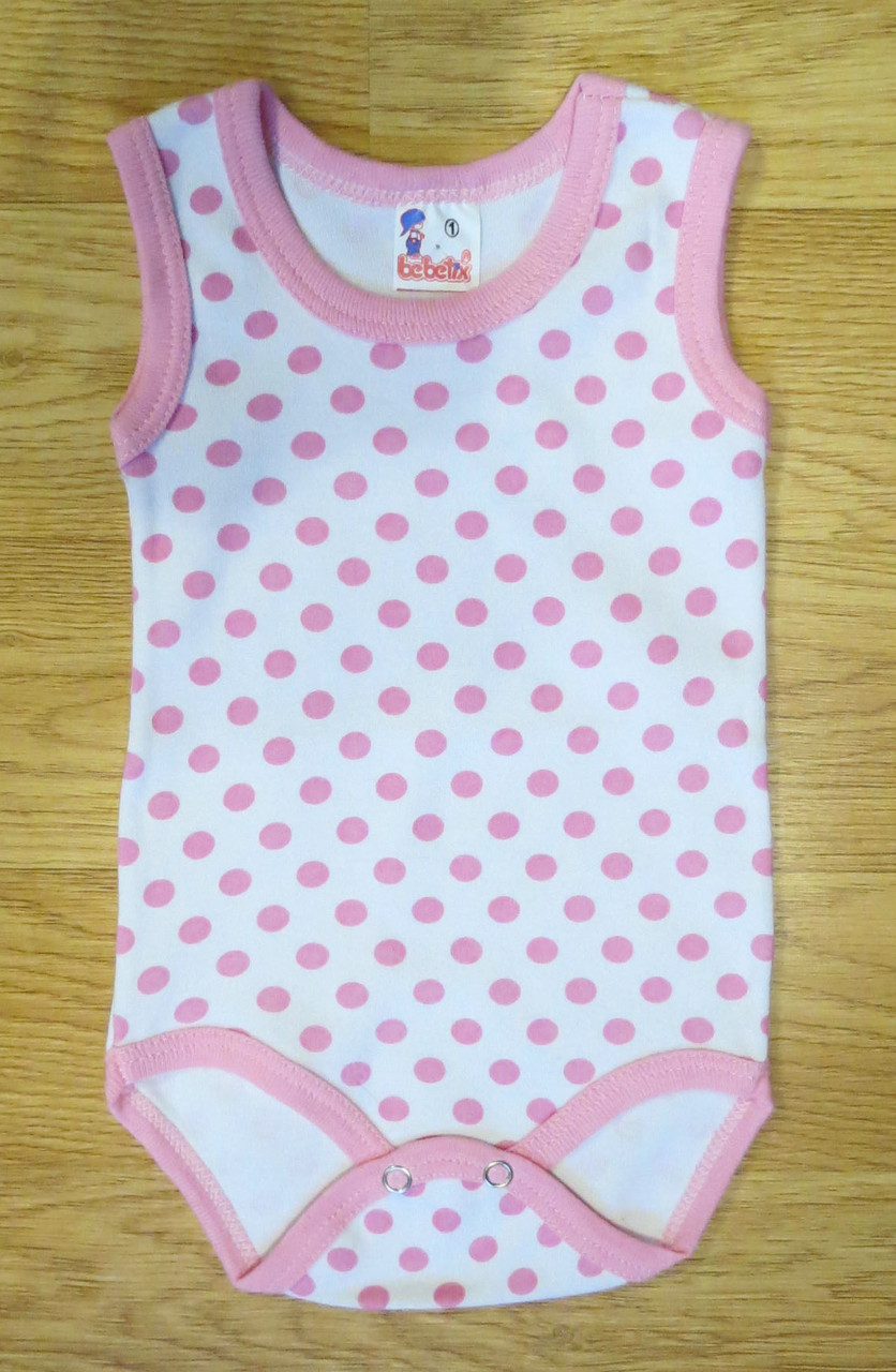 Боді короткий рукав для новонароджених (зростання 56, 62, 68 см)