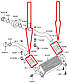 Патрубок турбіни intercoolela 1229499, H76404 Ford Fiesta Transit Connect, фото 2